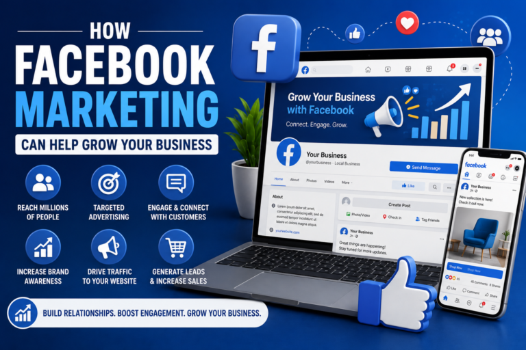 Read more about the article How Facebook Marketing Can Help Grow Your Business