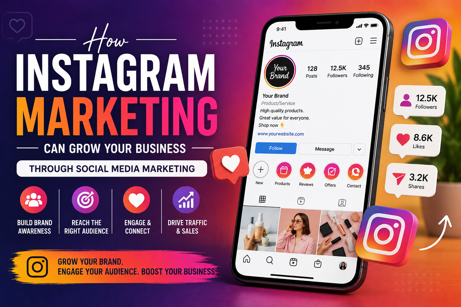 Read more about the article How Instagram Marketing Can Grow Your Business Through Social Media Marketing