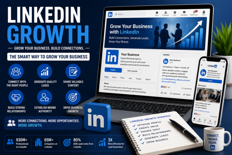 Read more about the article How LinkedIn Marketing Can Help Grow Your Business